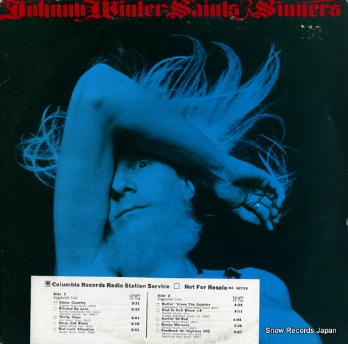 WINTER, JOHNNY saints & sinners KC32715