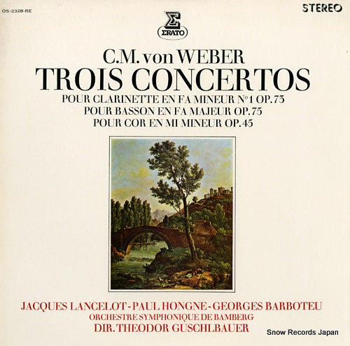 GUSCHLBAUER, THEODOR weber; trois concertos OS-2328-RE