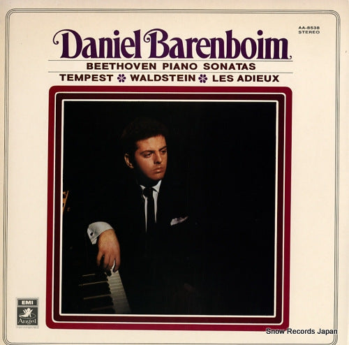 BARENBOIM, DANIEL beethoven; piano sonata trmpest/waldstein/les adieux AA-8538