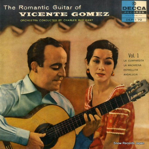 GOMEZ, VICENTE the romantic guitar DEP-170