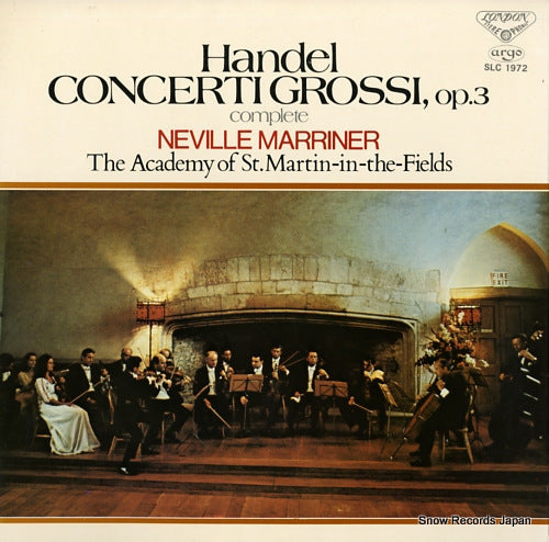 MARRINER, NEVILLE handel; concerti grossi op.3 complete SLC1972
