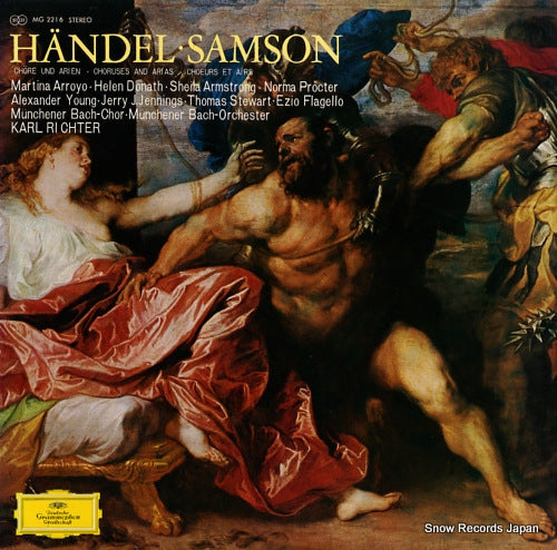 RICHTER, KARL handel; samson MG2216