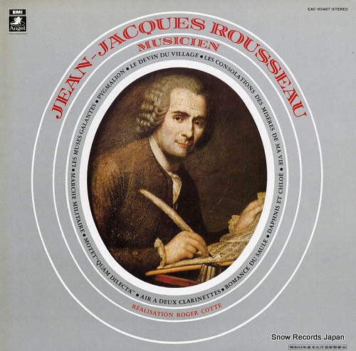 COTTE, ROGER jean-jacques rousseau musicien EAC-80487