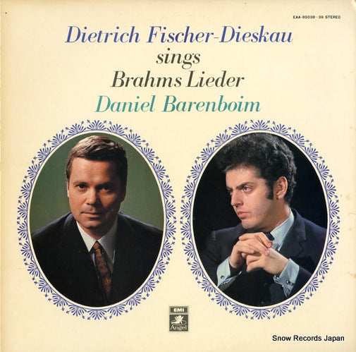 BARENBOIM, DANIEL brahms; lieder EAA-85038