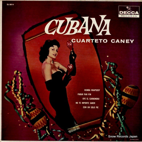 CUARTETO CANEY cubana DL8814