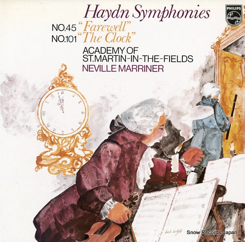 MARRINER, NEVILLE haydn; symphony no.45"farewell" / no.101"the clock" X-7941