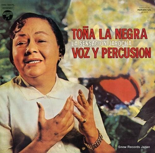 LA NEGRA, TONA voz y percusion XMS-134-PL