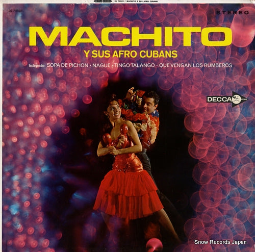 MACHITO & HIS AFRO-CUBANS machito y sus afro cubans DL74505