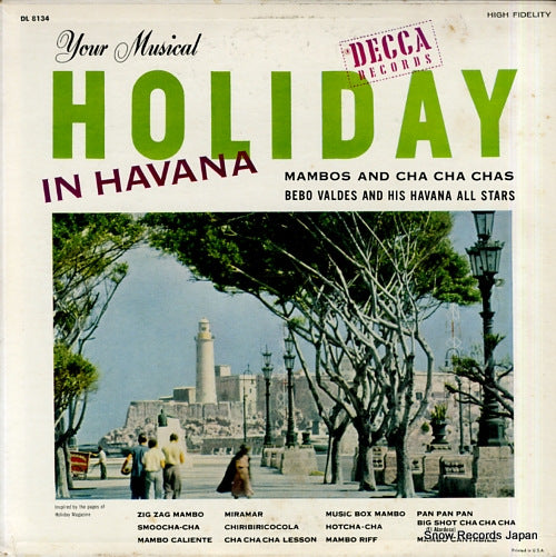 VALDES, BEBO your musical holiday in havana DL8134