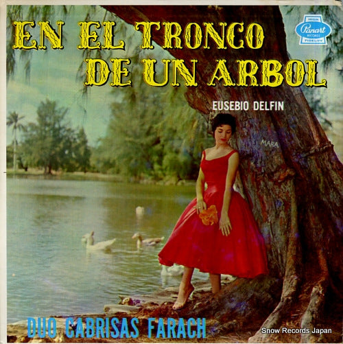 DUO CABRISAS-FARACH el el tronco de un arbol LP-3040