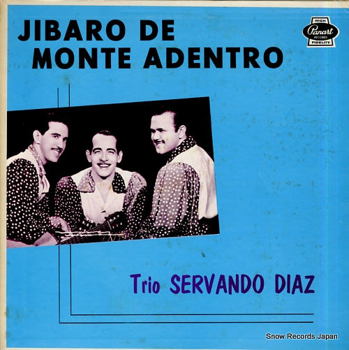 TRIO SERVANDO DIAZ jibaro de monte adentro / vol.2 LP-2090