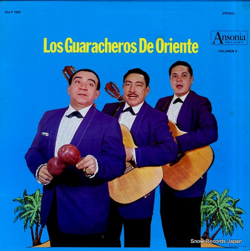 LOS GUARACHEROS DE ORIENTE como arrullo de palmas / vol.5 SALP1502