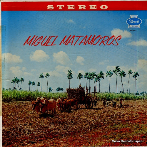 MATAMOROS, MIGUEL con su cuarteto maisi LP-2045