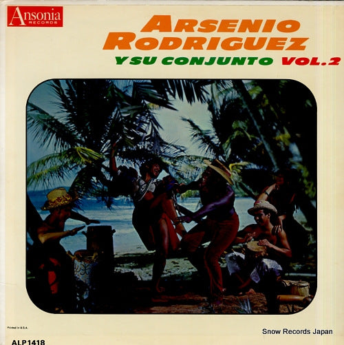 RODRIGUEZ, ARSENIO arsenio rodriguez y su conjunto vol.2 ALP1418