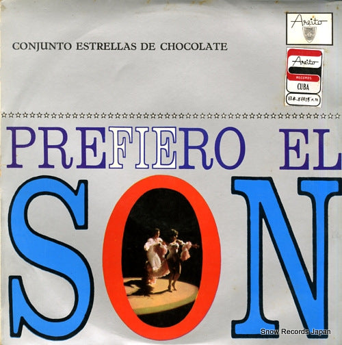 CONJUNTO ESTRELLAS DE CHOCOLATE prefiero el son LPA1059