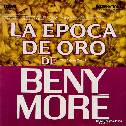 MORE, BENY la epoca de oro de beny more vol.2 FSP-229(E)