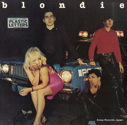 BLONDIE plastic letters CHR1166