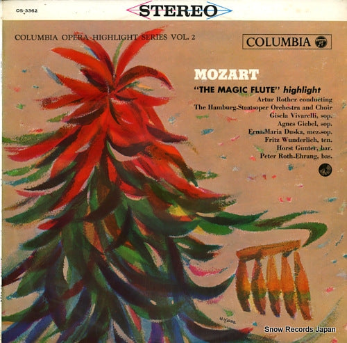 ROTHER, ARTUR mozart; "the magic flute"highlight OS-3362