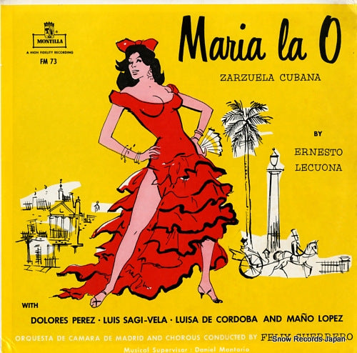 LECUONA, ERNESTO maria la o FM73