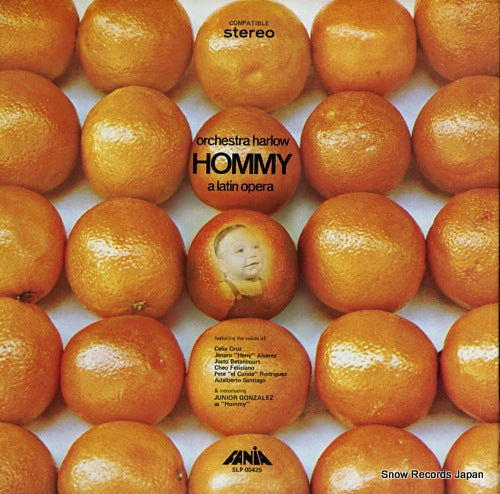 ORCHESTRA HARLOW hommy a latin orera SLP00425