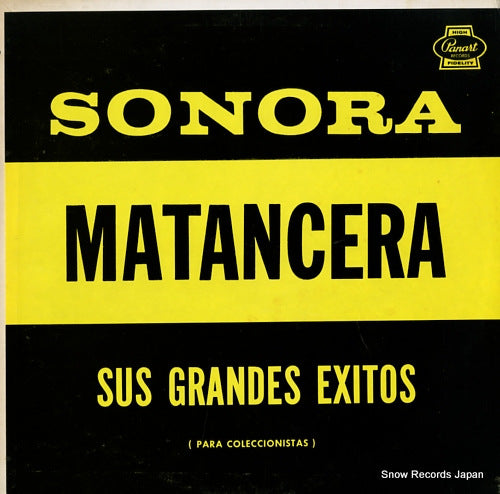 SONORA MATANCERA sus grandes exitos (para coleccionistas) LP-2061
