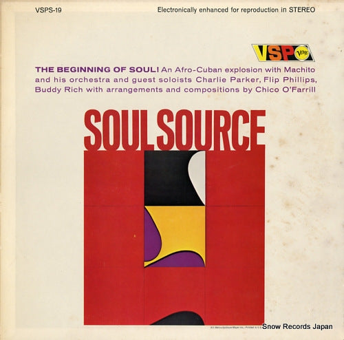 MACHITO AND HIS ORCHESTRA soul source VSPS-19