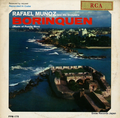 MUNOZ, RAFAEL borinquen (music of puerto rico) FPM-175