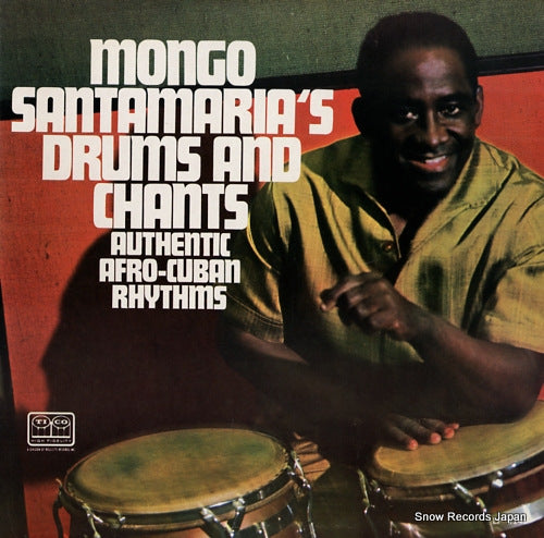 SANTAMARIA, MONGO mongo santamaria's drums and chants (authentic afro-cuban rhythms) LP1149