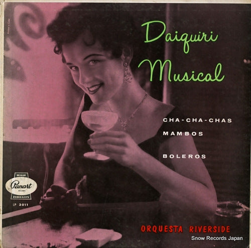 ORQUESTA RIVERSIDE daiquiri musical (cha cha chas mambos boleros) LP-3011