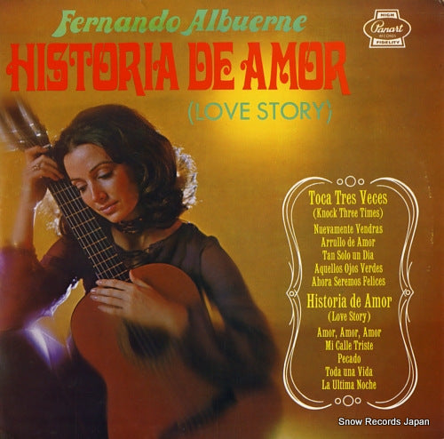 ALBUERNE, FERNANDO historia de amor (love story) LP-3126