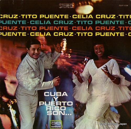 PUENTE, TITO, AND CELIA CRUZ cuba y puerto rico son... (S)LP-1136