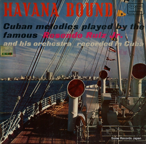 RUIZ, ROSENDO, JR. havana bound LP-1054