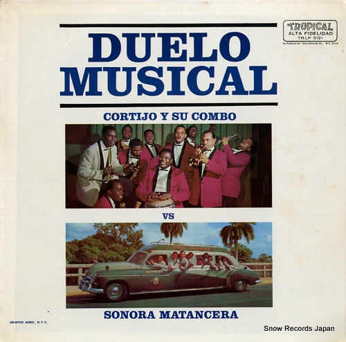 CORTIJO Y SU COMBO duelo musical TRLP5131