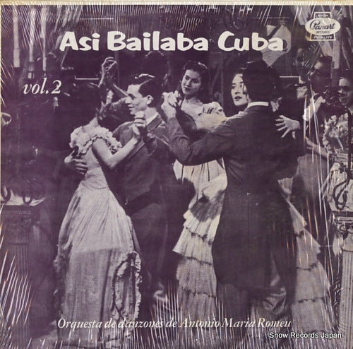 MARIA ROMEU, ANTONIO asi bailaba cuba vol. 2 LP-3019