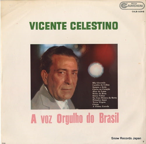 CELESTINO, VICENTE a voz orgulho do brasil CALB-5098