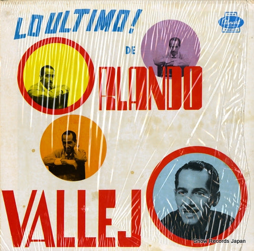 VALLEJO, ORLANDO lo ultimo de orlando vallejo LP-2098