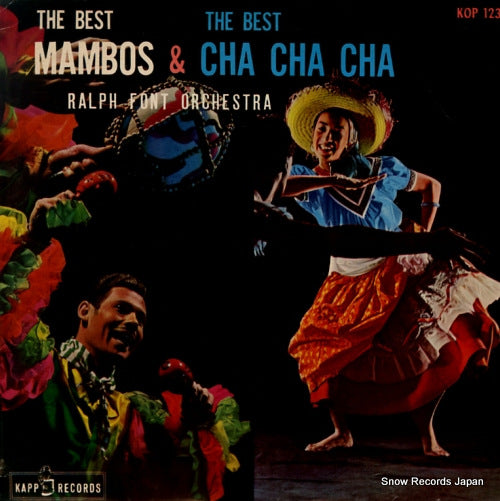 FONT, RALPH the best mambos & the best cha cha cha KOP123