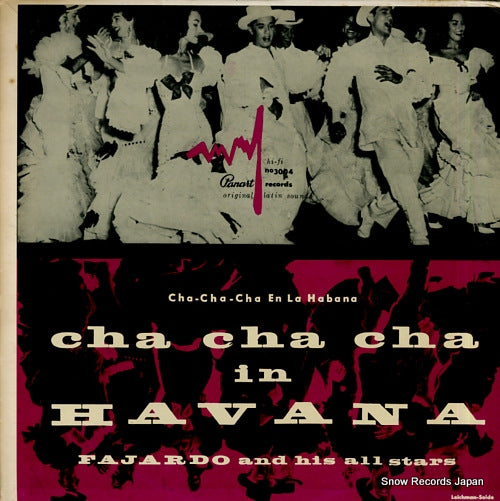 FAJARDO, JOSE cha cha cha in havana LP3004