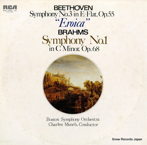 MUNCH, CHARLES beethoven; symphony no.3 "eroica" RGC-7505-06