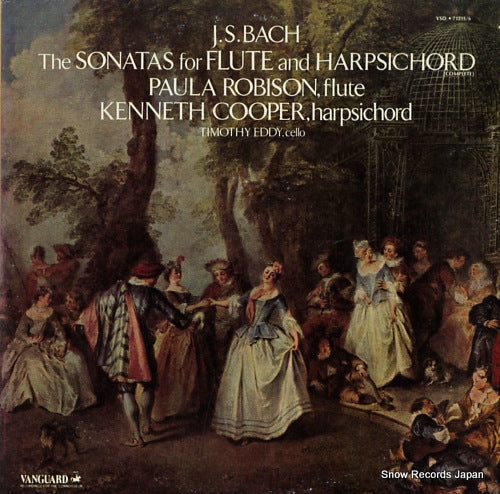 COOPER, KENNETH, AND TIMOTHY EDDY bach; the sonatas for flute and harpsichord VSD71215-6