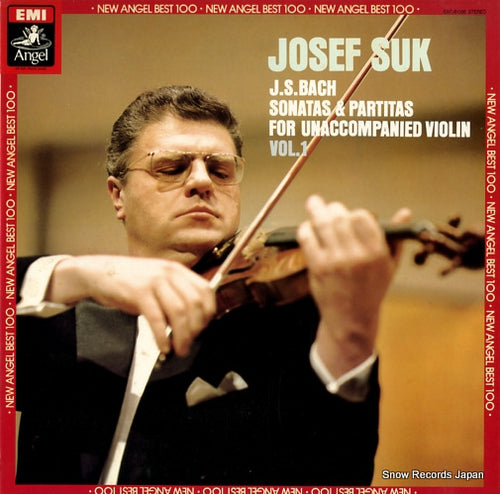 SUK, JOSEF bach; sonatas&partitas for unaccompanied violin EAC-81098
