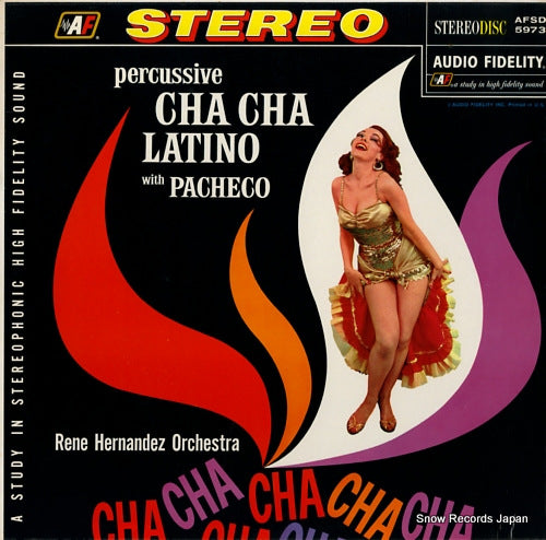 HERNANDEZ, RENE percussive cha cha latino with pacheco AFSD5973