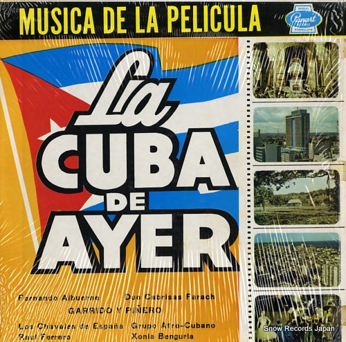 V/A musica de la pelicula "la cuba de ayer" LP-3099