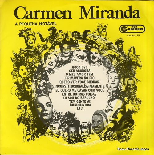 MIRANDA, CARMEN a pequena notavel CALB-5173