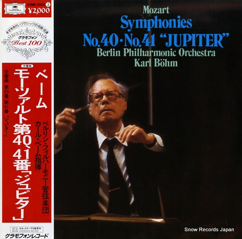 BOHM, KARL mozart; symphonies no.40 no.41 "jupiter" 20MG0303
