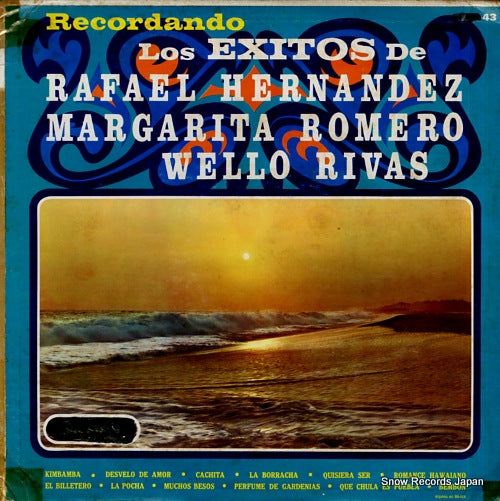 HERNANDEZ, RAFAEL rafael hernandez margarita romero wello rivas CAM-43