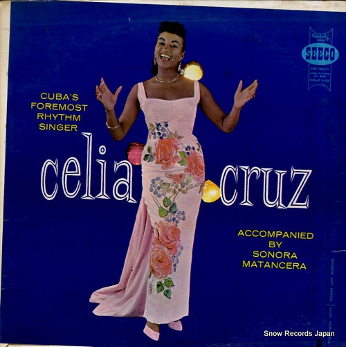 CRUZ, CELIA cuba's foremost rhythm singer CELP-432