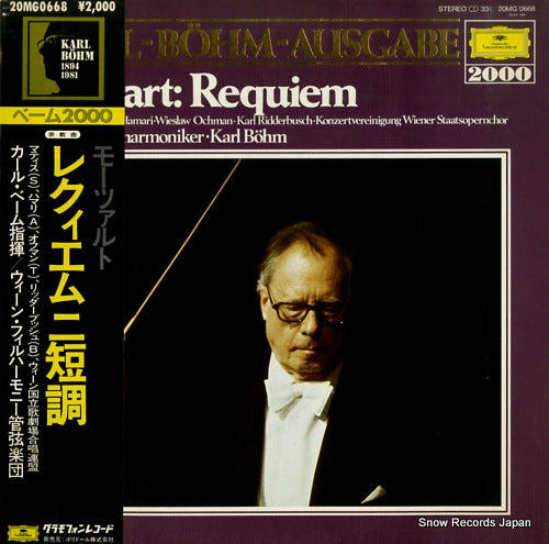 BOHM, KARL mozart; requiem 20MG0668