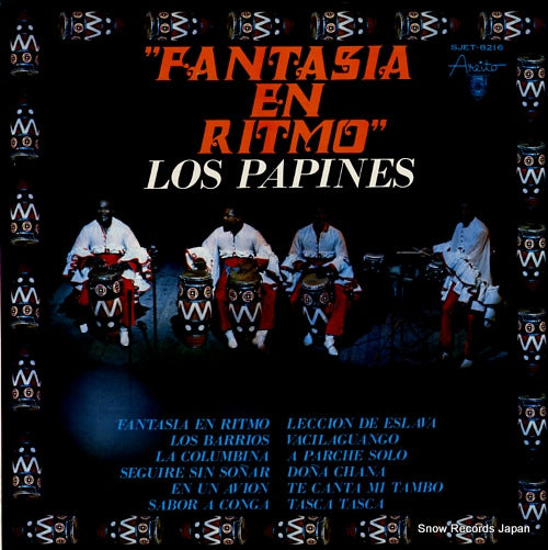 LOS PAPINES fantasia en ritmo SJET-8216
