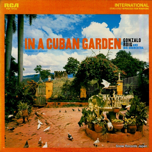 ROIG, GONZALO in a cuban garden FSP-127(E)
